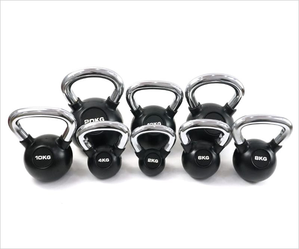 Rubber-Coated Kettlebell