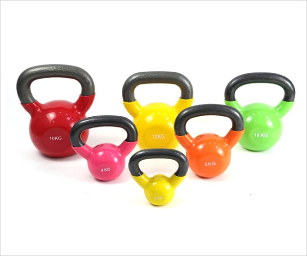 PVC-Dipped Kettlebell